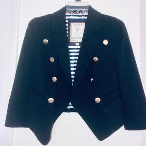 Dark blue short blazer/ jacket